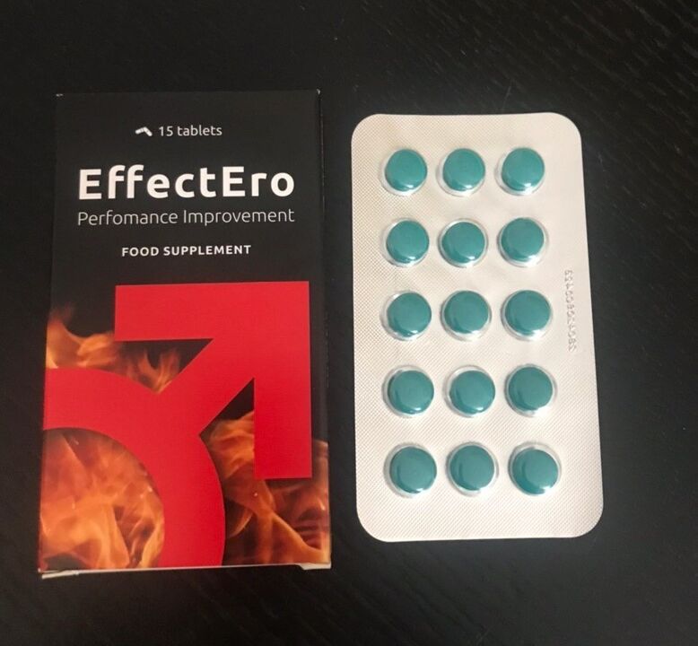 Photo of EffectEro lust enhancement tablets, user experience